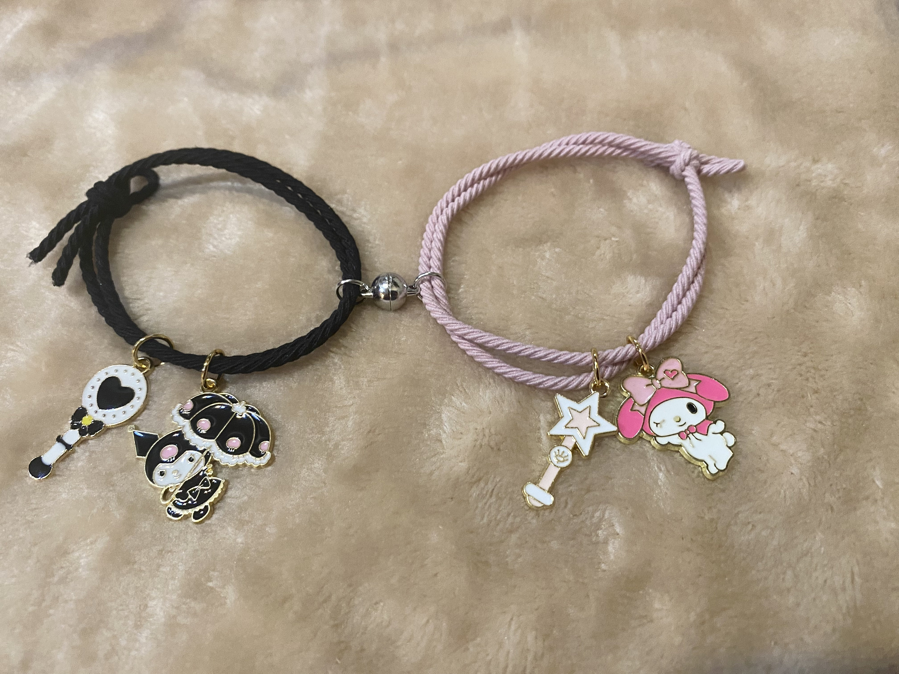 Bracelets Kuromi & My Melodi Set Etsy