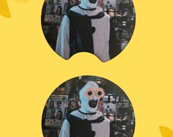 Horror Clown Car Coaster