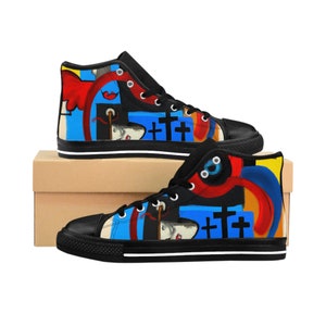 Giles Farley - High Top | Anime Canvas Shoes