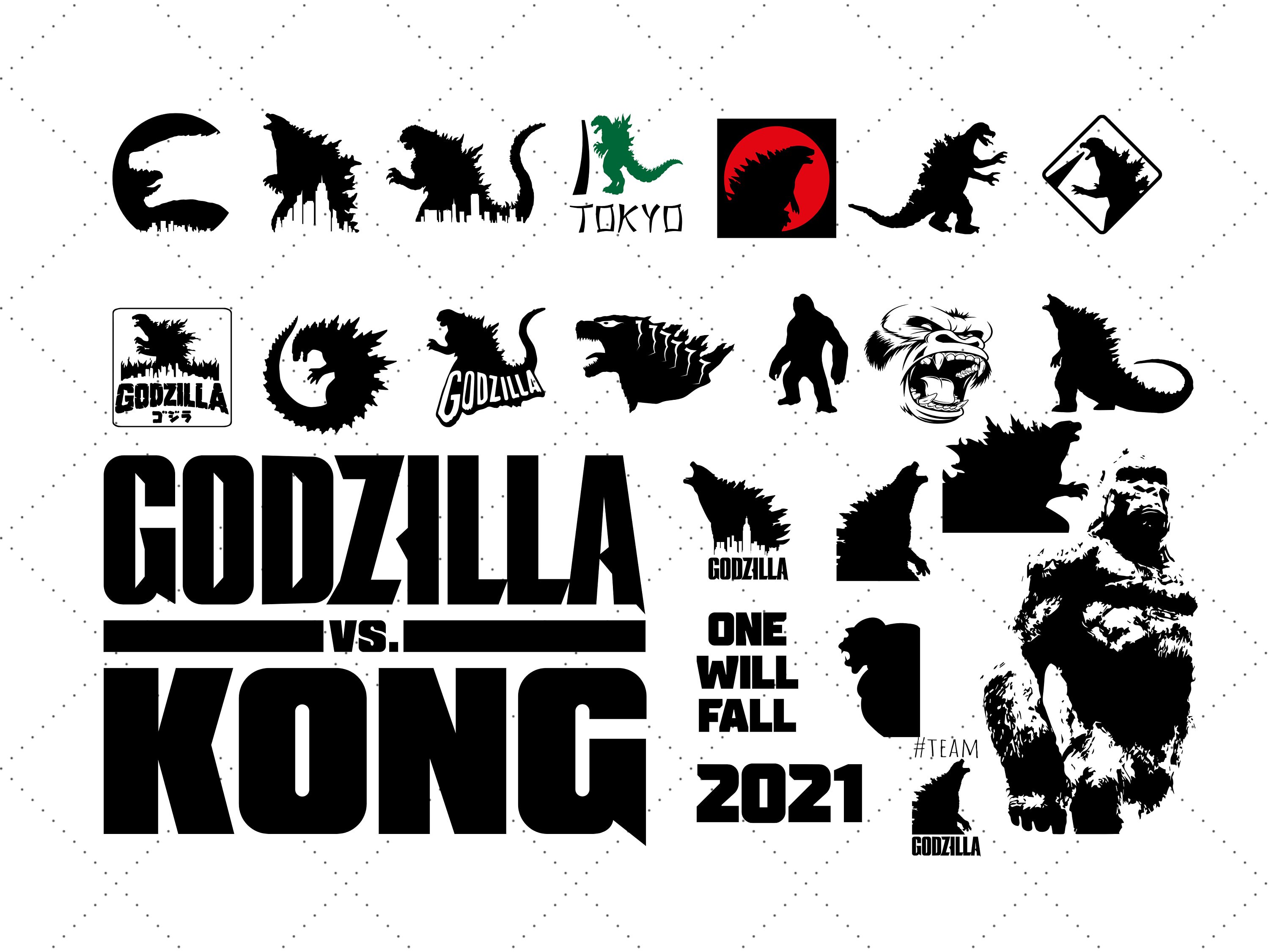 150 Godzilla Bundle/godzilla Art/godzilla Svg/king Kong Svg/kong Svg