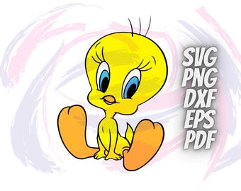 Impresión artística digital de descarga instantánea de Piolín (Svg, Eps, Pdf, Dxf, Png)