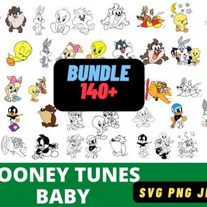 Clipart Cartoon Baby, Baby Shower, Toons Baby Svg, Boy Svg, Girl Svg, Baby Boy Svg, Baby Girl Svg,Digital Download, PNG, SVG JPG, Silhouette