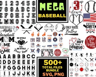 Baseball SVG Bundle, Baseball SVG, Baseball Shirt SVG, Baseball Mom Life svg, Supportive Mom svg, Baseball Sports svg, Cut File Cricut, Mom