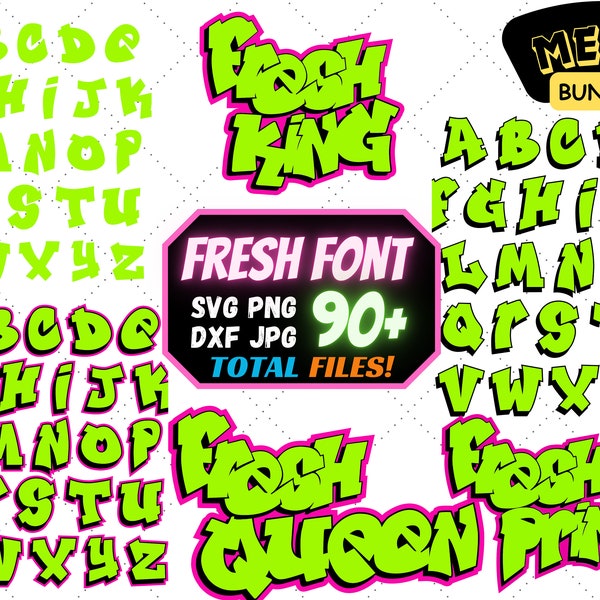 90+ Fresh Prince Fonts SVG, African Svg, Fresh Prince for Cricut , Fresh Prince Clipart, Fresh Prince Alphabet,Font svg,Green Font