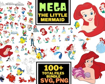 Mermaid SVG Bundle, Summer Svg, Magical SVG Bundle, Mermaid Quotes Svg, Ocean Svg, Mermaid Tail Svg, Clam Shell Svg, Cricut Svg, SvgCraftor