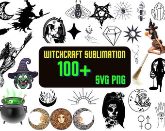 Mystical Svg Bundle, Mystic Moon svg, Celestial svg bundle, Witchy svg, Magic Svg, Mystic Cat svg, Witchcraft Svg, Celestial svg for cricut