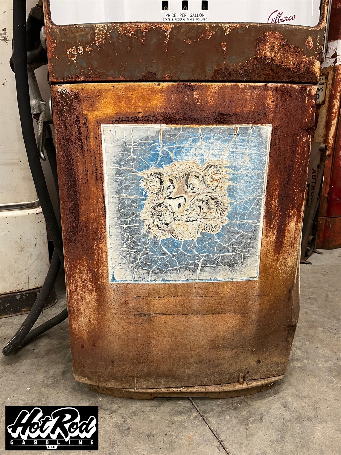 1950's ESSO / EXXON Gilbarco 1006 Gas Pump Mancave Decor / Restoration Project Etsy