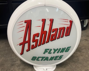 ASHLAND Gas Pump Globe