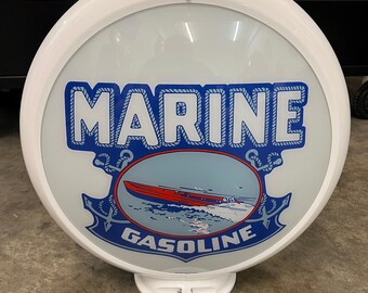 MARINE GASOLINE Gas Pump Globe