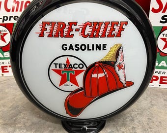 TEXACO Fire Chief Gas Pump Globe