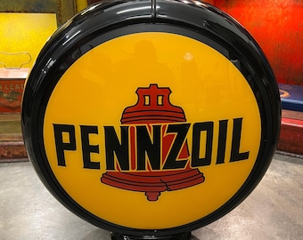 PENNZOIL Gas Pump Globe