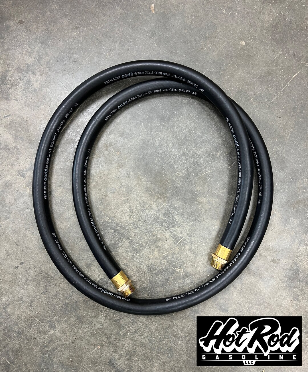 8 Ft Brass 3/4 End Gas Pump Hose Gas Pump Parts Etsy