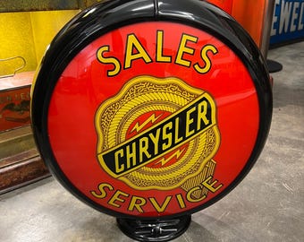 CHRYSLER Gas Pump Globe