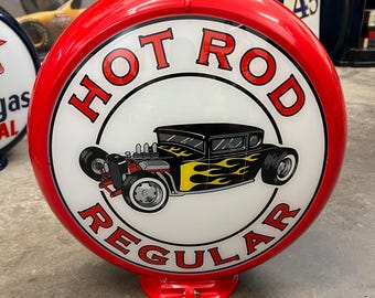 HOT ROD REGULAR Gas Pump Globe -