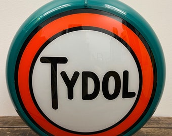 TYDOL Reproduction 13.5" Gas Pump Globe - (Green Body)