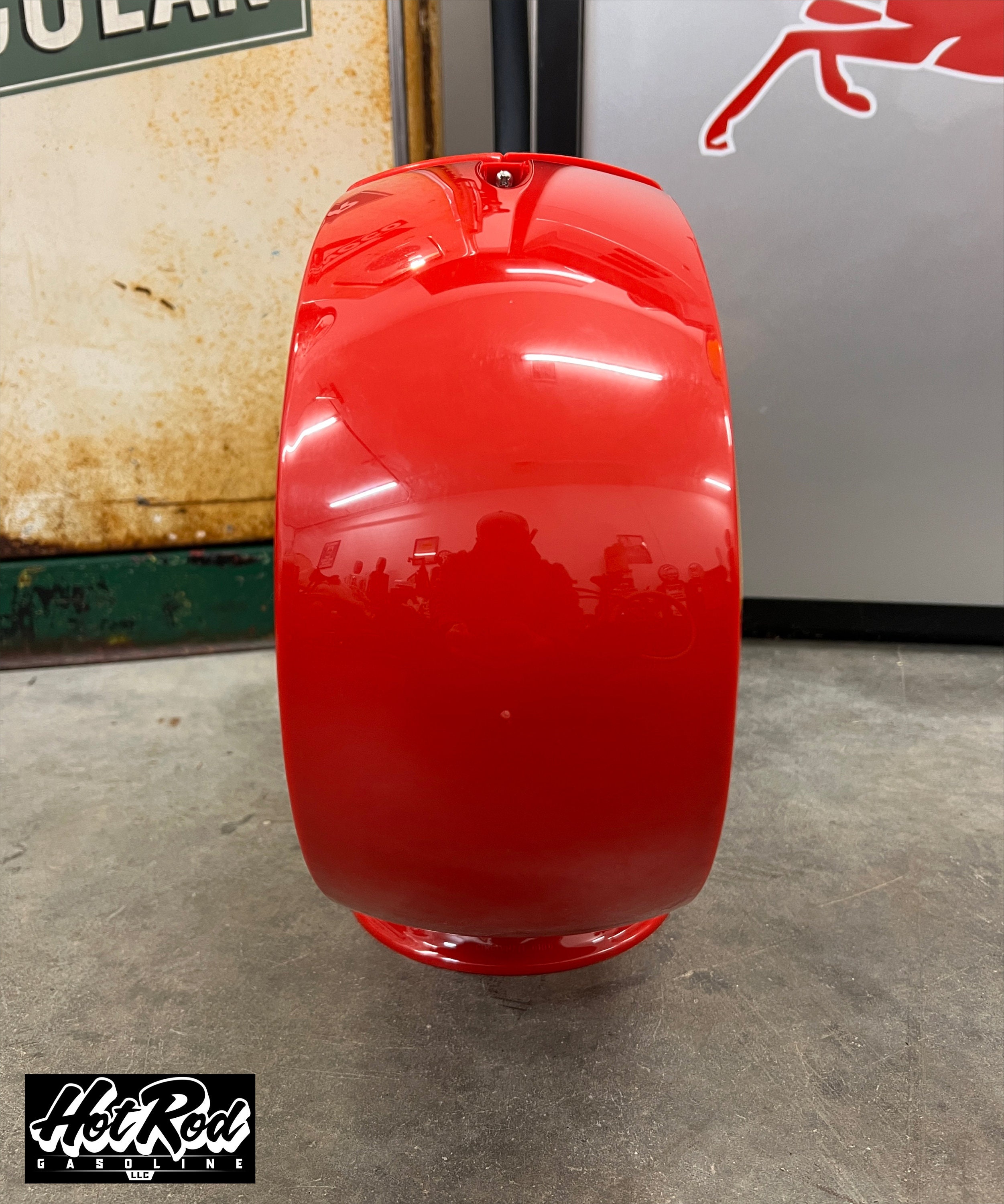 PENNZOIL Reproduction Oval Gas Pump Globe red Body Etsy