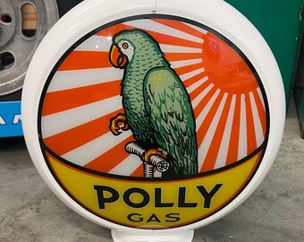 POLLY SUNBURST Gas Pump Globe