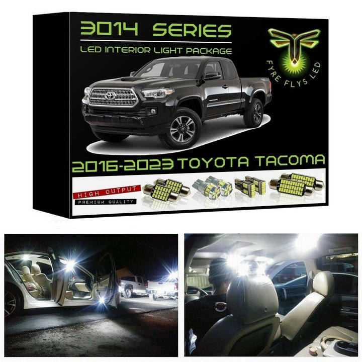 2016-2023 Toyota Tacoma LED interior light kit 3014 Series