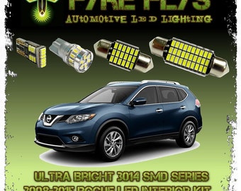 White led interior lights package kit for 08-15 rogue 6 pcs 3014 series smd