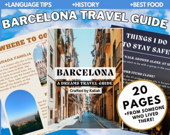 BARCELONA Travel Guide - A Travel Essential
