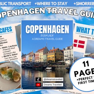 Copenhagen Travel Guide - First timers Travel Itinerary !