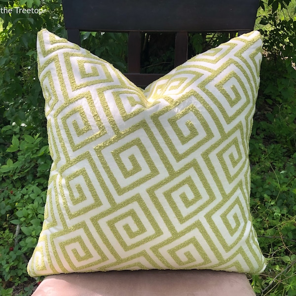Lime Green Pillow Etsy