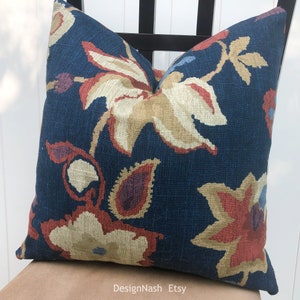 Kuyani Garden Floral Print Pillow Cover