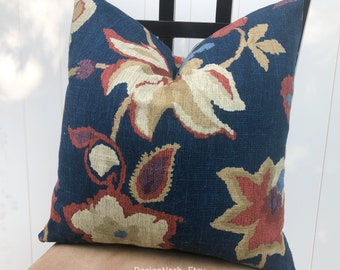 Kuyani Garden Floral Print Pillow Cover