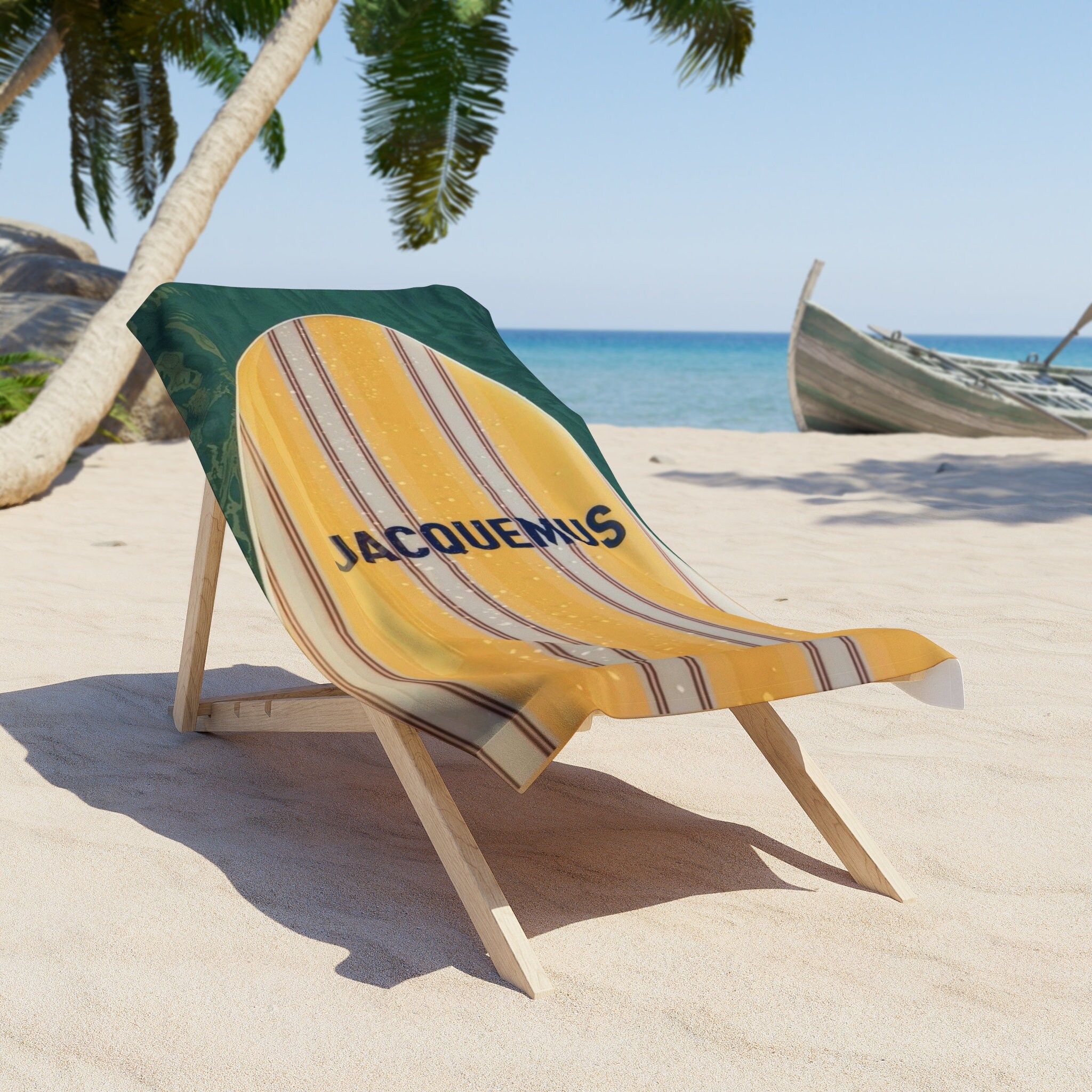 【関税＆送料込み】Jacquemus Beach Towel 'La Serviette Croi JACQUEMUS SURF TOWEL - Etsy
