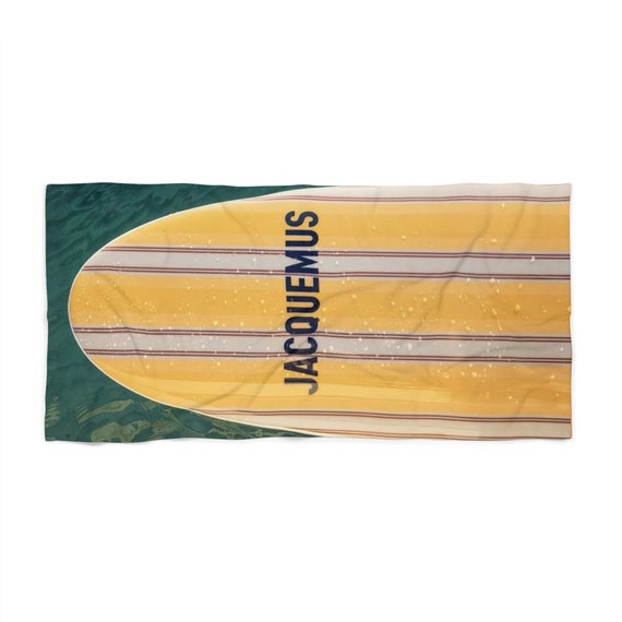 【関税＆送料込み】Jacquemus Beach Towel 'La Serviette Croi Serviette de plage carrée La serviette Croisière - JACQUEMUS