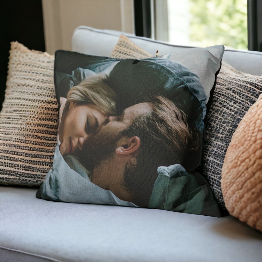 Custom Photo Pillow Cover, Personalized Throw Pillowcase With Pictures
