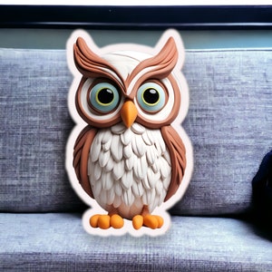 Tawny owl pillow, owl pillow, Owl Realistic Plush, wildlife owl, owl cushion, woodland, Waldkauz, Baby Toy Pillow,  Christmas Gift