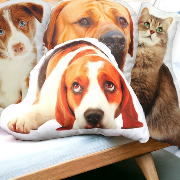 Custom Pet Pillow | Dog Pillow | Cat Pillow | Personalized Cat Dog Pillow | Velvet Pillow