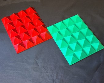 Les Brown Pyramid Energizing Tray: 20 Egyptian Pyramids