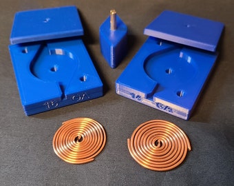 16ga And 14ga Flat Coiling Jig Set. 5 pieces total. Discounted savings.