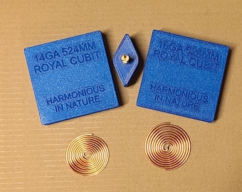 16ga Und 14ga Royal/Sacred Cubit 524 MM SBB Flat Coiling Jig Set. Insgesamt 5 Stück. Vergünstigte Ersparnisse.