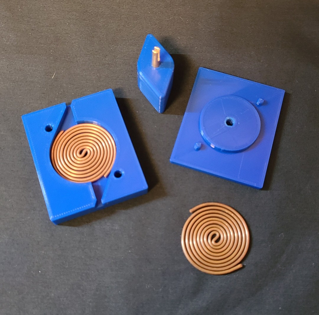 14ga Royal or Sacred Cubit Flat SSB Coil Winging Jig for Orgone