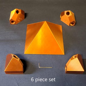 DIY Egyptian Pyramid Kit Using 1/2inch Copper Pipe For Meditation Healing Energy