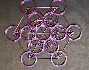 Metatron Cube Sacred Geometry Various Dual Color Bring Positive Energy To Your Environment