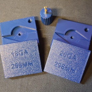 SBB Half Lost Cubit Flat coil winding tool for both 20 and 18ga copper or aluminum wire, 5 piece set, single coils or triskelions