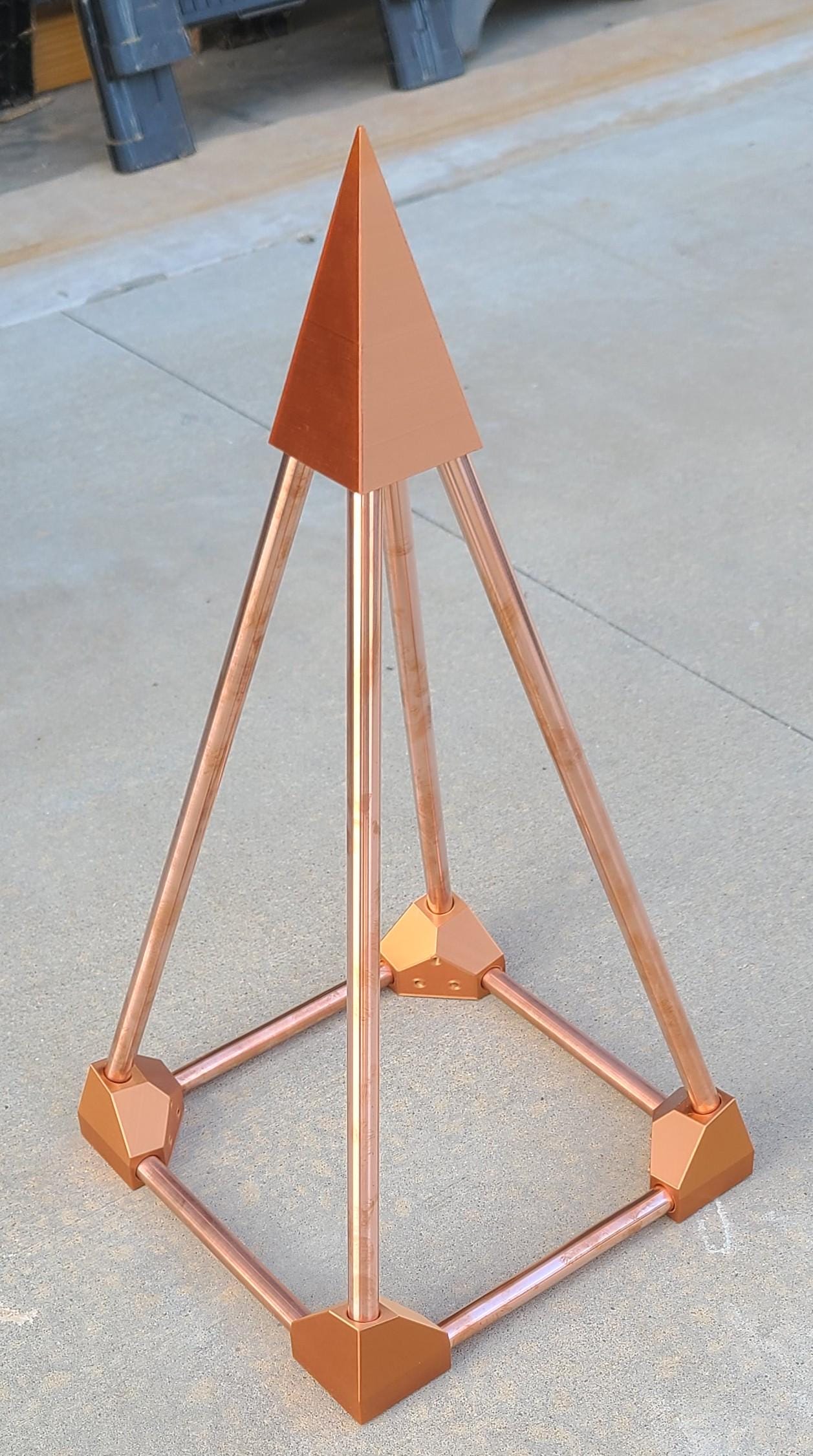 DIY Copper Pyramid Kit: Meditation, Healing Energy - Etsy UK