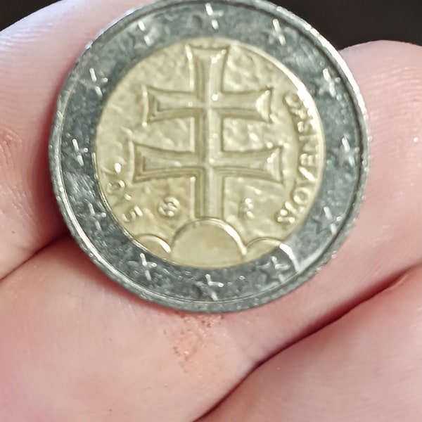 2 Euro Münze Slowakei 2015