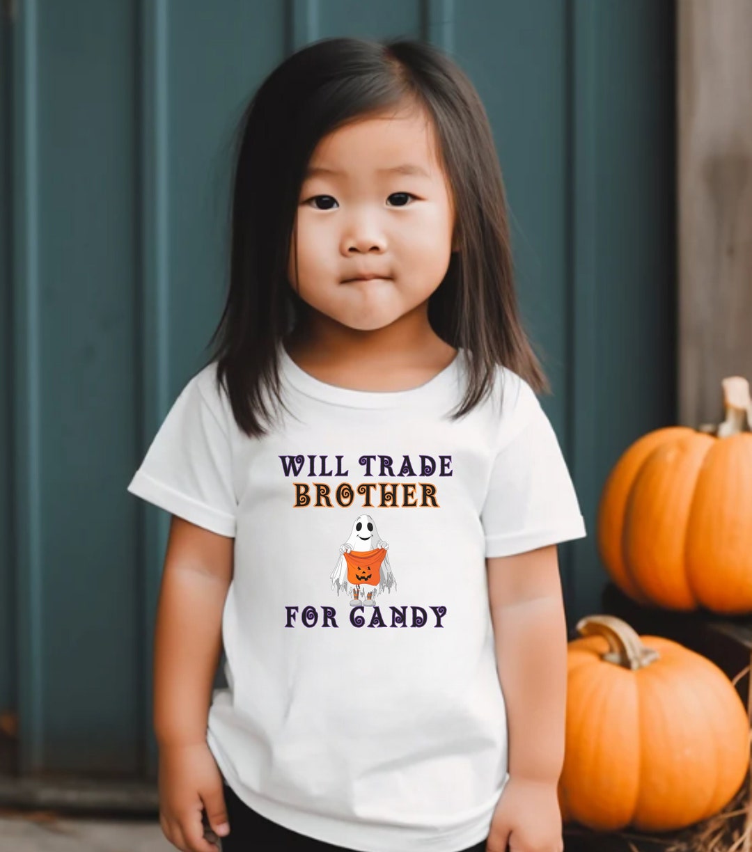 Kids Funny Halloween Ghost Shirt Siblings Halloween Group - Etsy