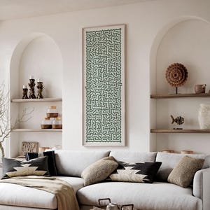 Tall Narrow Wall Art, Long Horizontal Wall Art, Long Narrow Wall Art, Extra Large Tall Vertical Art, Panoramic Wall Art, Digital Download
