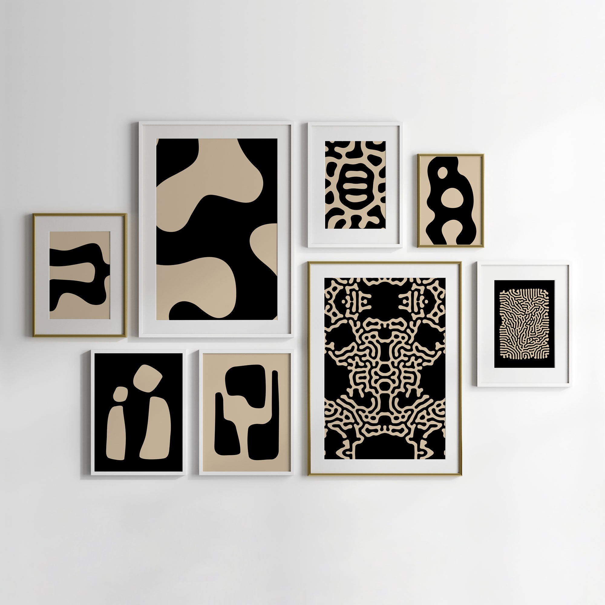 Masculine Wall Art, Guy Apartment Decor, Mid Century Modern, Retro Wall