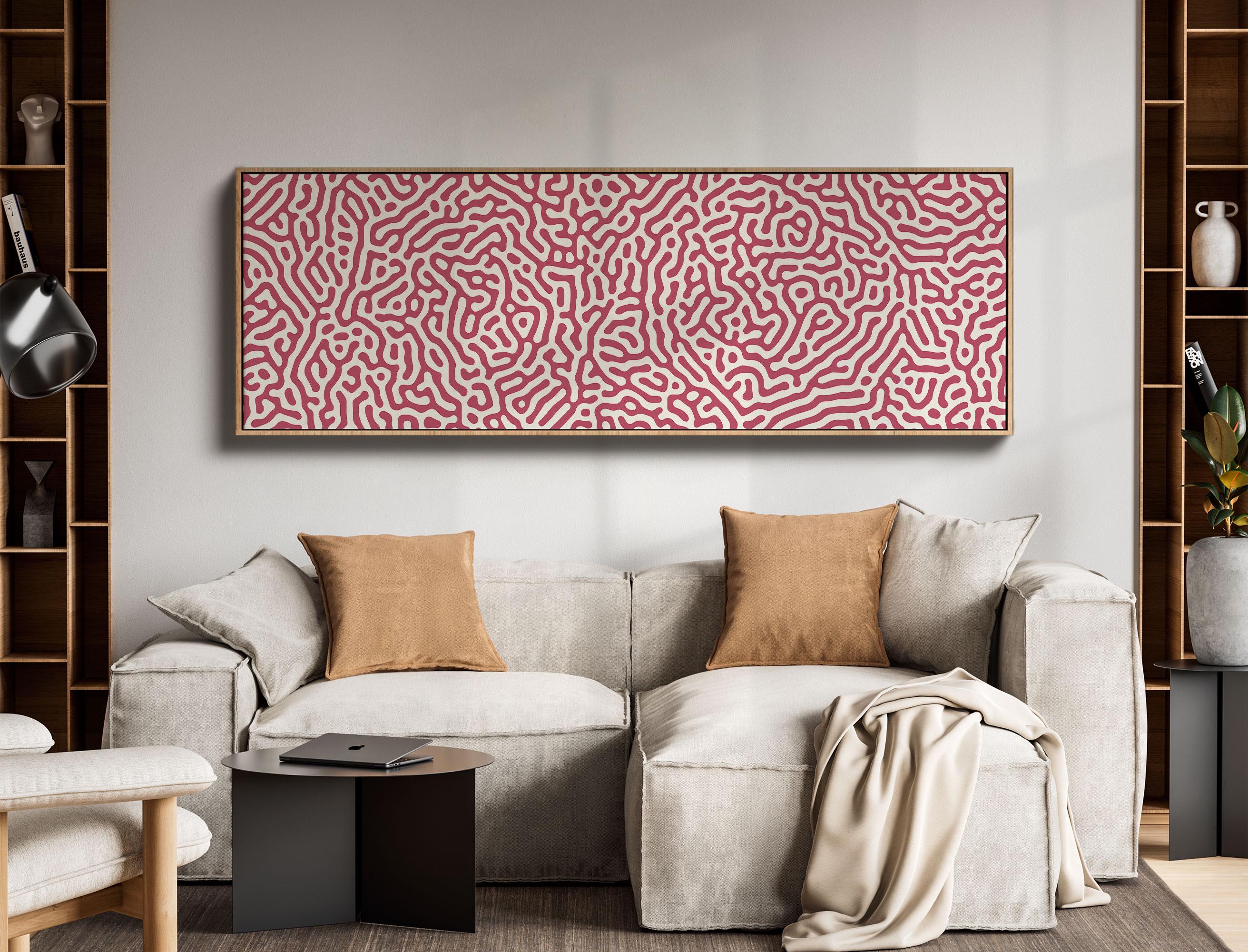 Extra Large Long Horizontal Wall Art, 3x9 Feet Tall Narrow Wall