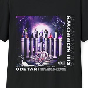 XIII Sorrows Album Cover Shirt / Odetari Shirt / Odetari / XIII Sorrows T-Shirt / Odetari T-Shirt / Album Cover