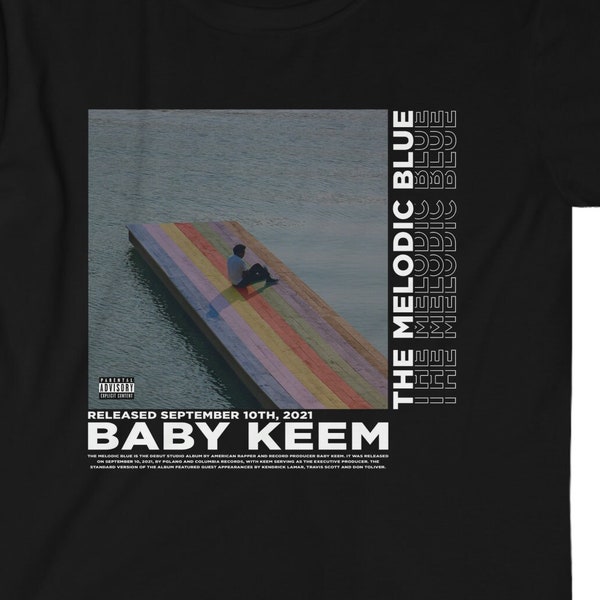 The Melodic Blue Album Cover Shirt / Baby Keem Shirt / Baby Keem / The Melodic Blue T-Shirt / Baby Keem T-Shirt / Album Cover