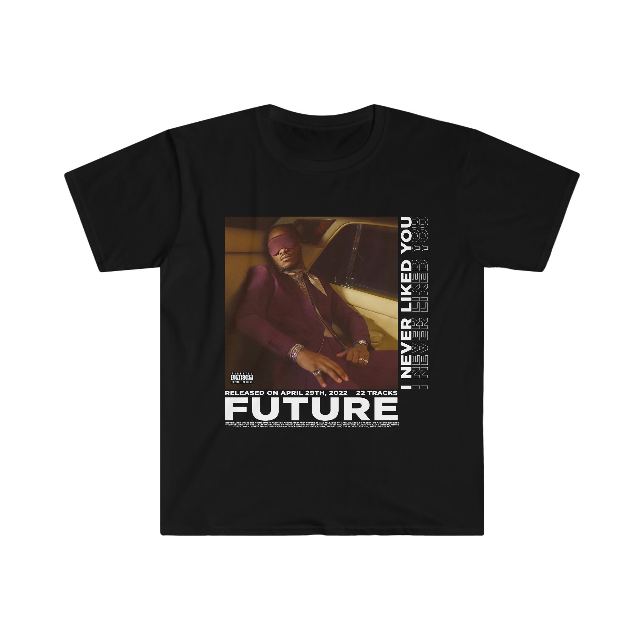 I Never Liked You Album Cover Shirt / Future Shirt / Future / - Etsy