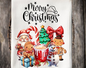 Red Christmas Hot Cocoa Mug PNG, Christmas Clipart, Christmas towel,  Instant Digital Download, Sublimation Designs, DTF transfer design png
